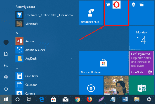 windows 10 start menu folder icons changed