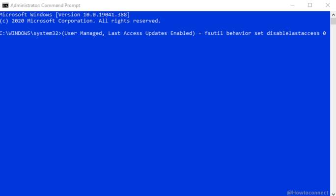 Ntfs last access timestamps как включить