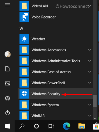 How to Open Windows Security App in Windows 10