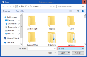 How To Open A WPS File In Windows 10