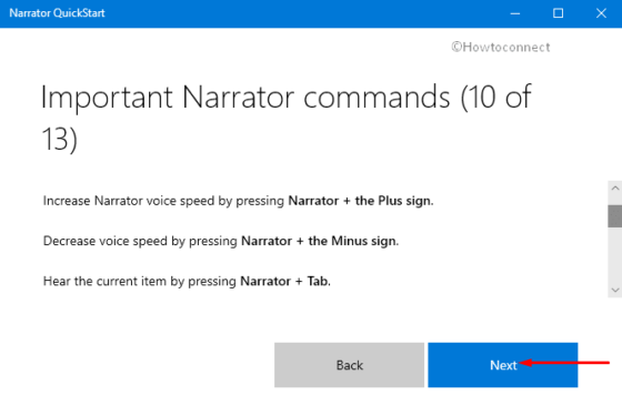 Narrator quickstart windows 10 что это