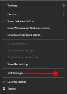 remove windows defender from taskbar