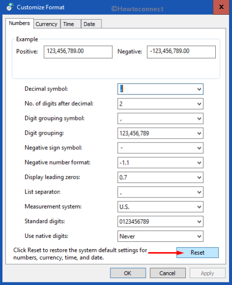 how-to-reset-number-format-in-windows-10