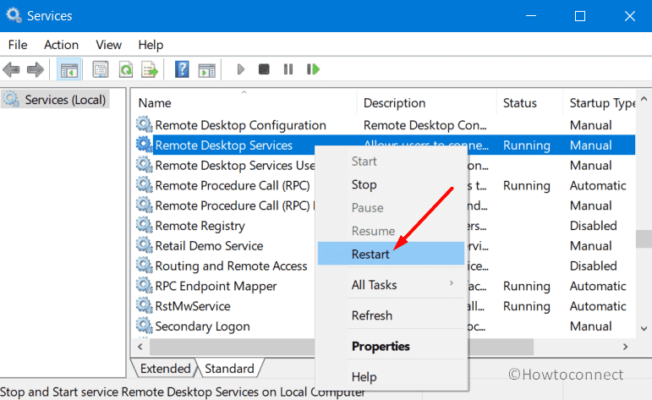 windows 11 restart rdp service