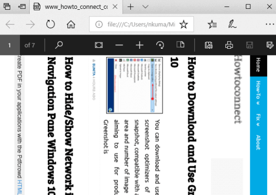 how to rotate pdf pages in microsoft edge