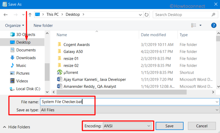 How to Run SFC /SCANNOW from Desktop in Windows 11 or 10