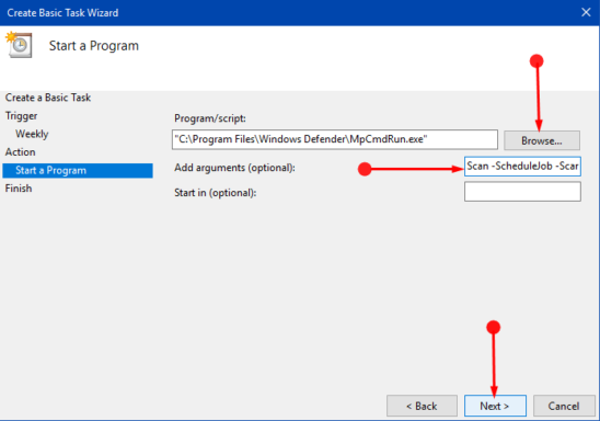 How To Schedule Windows Defender Full Or Quick Scan On Windows 10