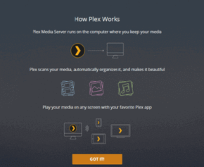 set up plex media server android