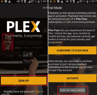 how to set up plex media server on usb