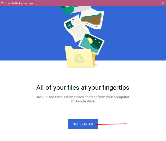 google backup and sync settings