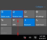 How to Turn Off Screen Rotation on Windows 10