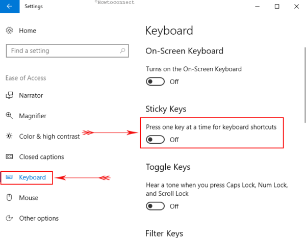 windows 10 page down shortcut