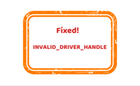 INVALID_DRIVER_HANDLE