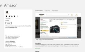install amazon app from windows store