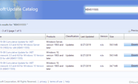 KB4511555 for .NET Framework 4.8, 3.5 Windows 10 1903 - Image 1