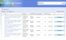 KB4557957 Windows 10 2004 19041.329 Update