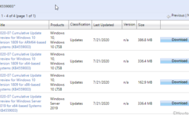 KB4559004, KB4559003 Windows 10 1909, 1903, 1809 Non security update