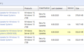 KB4561608 Windows 10 1809 17763.1282 update