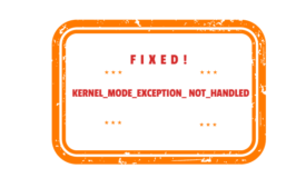 KERNEL_MODE_EXCEPTION_ NOT_HANDLED