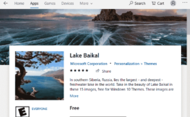 Lake Baikal Windows 10 Theme [Download] image 2