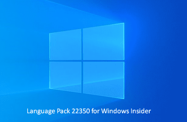 windows 10 language pack not available
