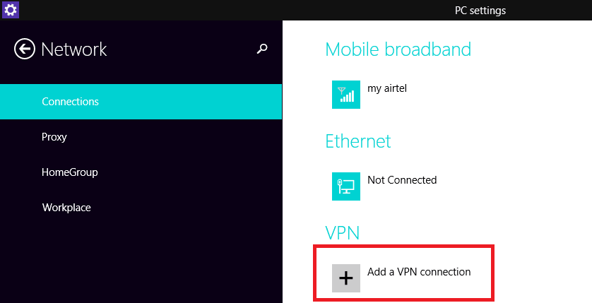 playinter vpn connection