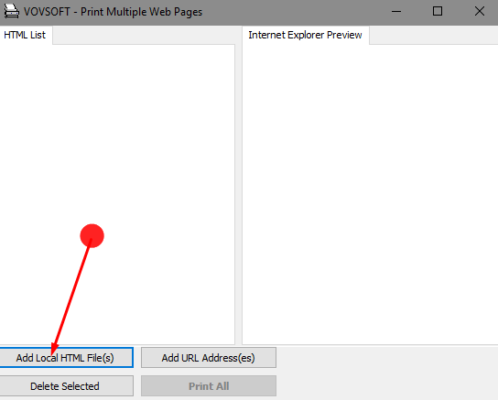 How to Print Multiple HTML Pages at a time in Windows 10