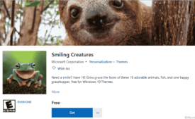 Smiling Creatures Windows 10 Theme [Download] Image 1-min