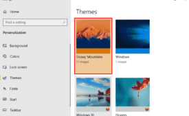 Snowy Mountains Theme for Windows 10 [Download] image 2