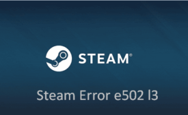 Steam Error e502 l3