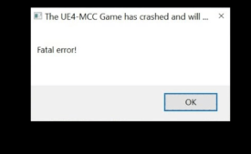 How to solve UE4 MCC Fatal Error when using Halo: The Master Chief Collection on Windows 10.