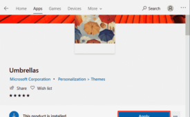 Umbrellas Windows 10 Theme [Download] image 2