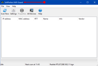 SoftPerfect WiFi Guard 2.2.2 download the new version for windows