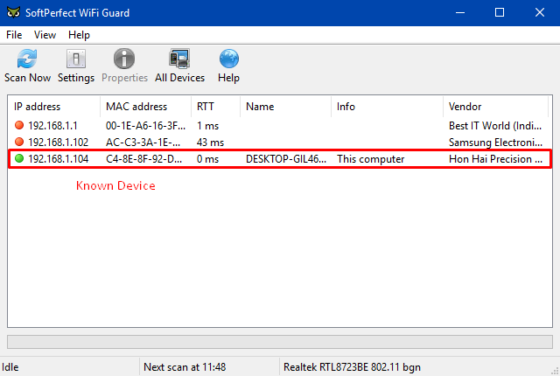 instal the new version for apple SoftPerfect WiFi Guard 2.2.1