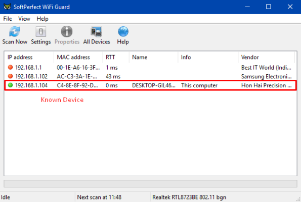 instal the new version for apple SoftPerfect WiFi Guard 2.2.1