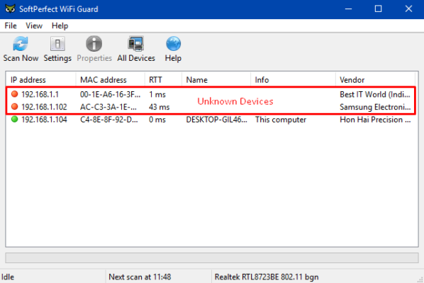 SoftPerfect WiFi Guard 2.2.2 for windows download free