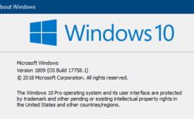 Windows 10 Build 17758