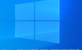 Windows 10 Build 18362.10012 & 18362.10013 [19H2]