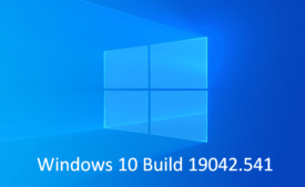 Windows 10 Build 19042.541 20H2 Beta, Release Preview as KB4577063