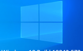 Windows 10 Build 19042.572 is rolling out as KB4579311