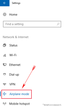 Windows 10 - How to Turn On or Off Airplane Mode