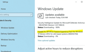 Windows Feature Experience Pack 120.2212.1070.0 KB4592784