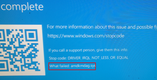 Fix Amdkmdag.sys BSOD Blue Screen Error In Windows 10 Or 11