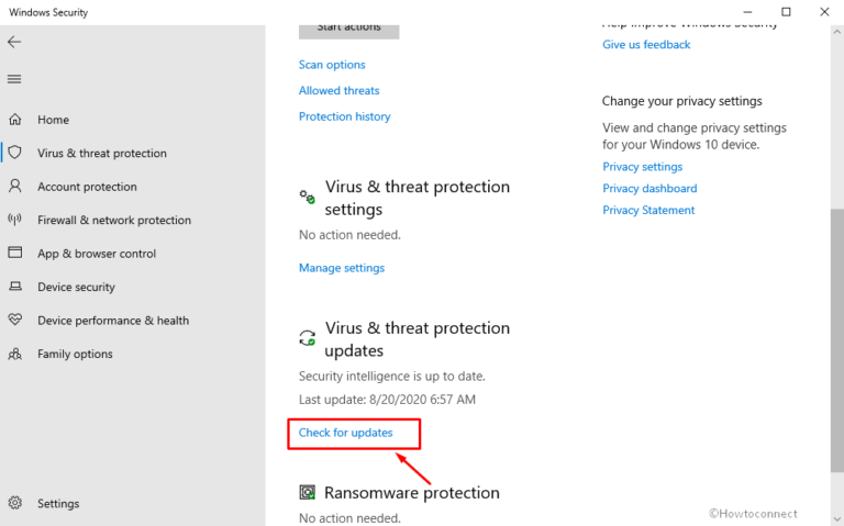 How to Find Windows Defender Version Info in Windows 10