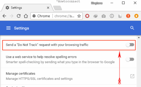 Как включить do not track в chrome