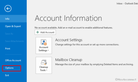 clean the slate for outlook 2016 clear cache