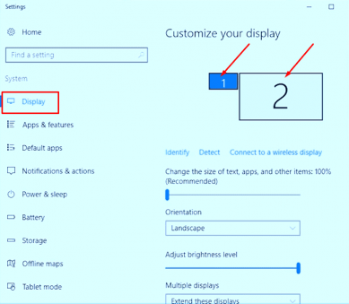 How to switch between monitors Windows 10 Quickly