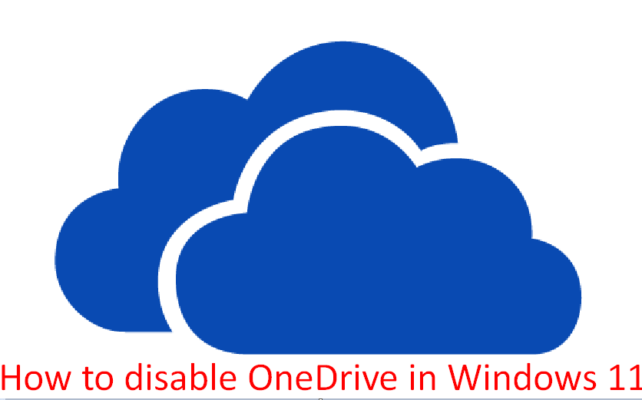 disable one drive