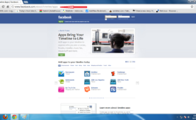 facebook timeline