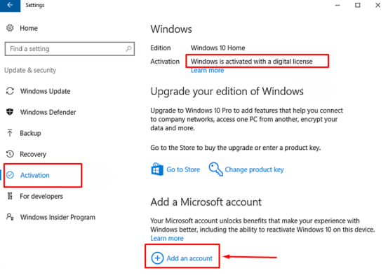 Fix Windows 10 Activation Error 0x803FABB8